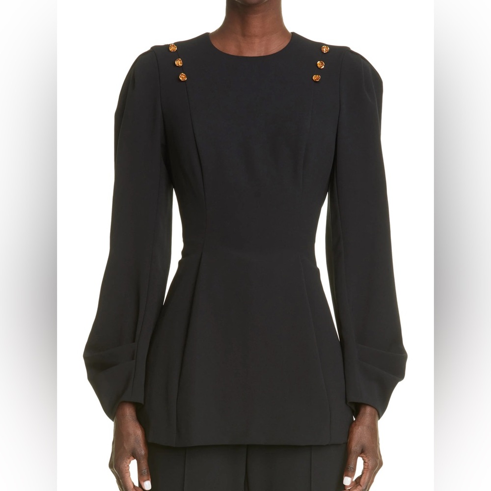 Lela Rose Peplum Top